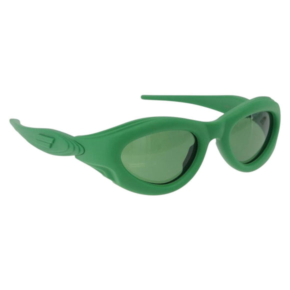 BOTTEGA VENETA Sunglasses Rubber Green Auth bs36263M