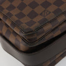 LOUIS VUITTON Damier Ebene Naviglio Shoulder Bag N45255 LV Auth bs36264A-14