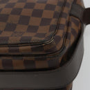 LOUIS VUITTON Damier Ebene Naviglio Shoulder Bag N45255 LV Auth bs36264A-15