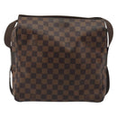 LOUIS VUITTON Damier Ebene Naviglio Shoulder Bag N45255 LV Auth bs36264A-13