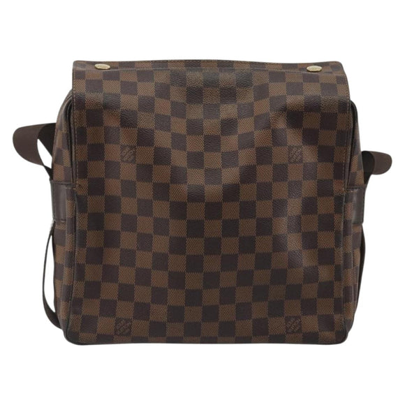 LOUIS VUITTON Damier Ebene Naviglio Shoulder Bag N45255 LV Auth bs36264A