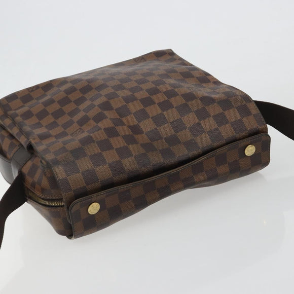 LOUIS VUITTON Damier Ebene Naviglio Shoulder Bag N45255 LV Auth bs36264A