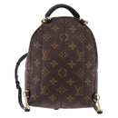 LOUIS VUITTON Monogram Palm Springs MINI Backpack M44873 LV Auth bs36265-2