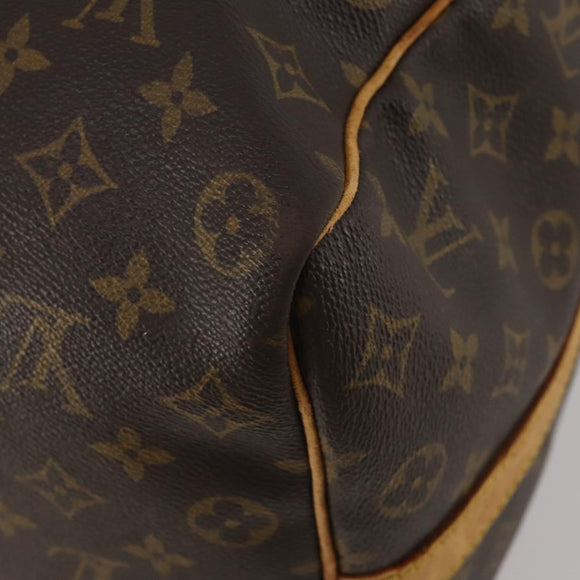 LOUIS VUITTON Monogram Keepall Bandouliere 50 Boston Bag M41416 LV Auth bs36266