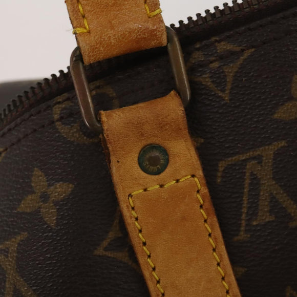 LOUIS VUITTON Monogram Keepall Bandouliere 50 Boston Bag M41416 LV Auth bs36266
