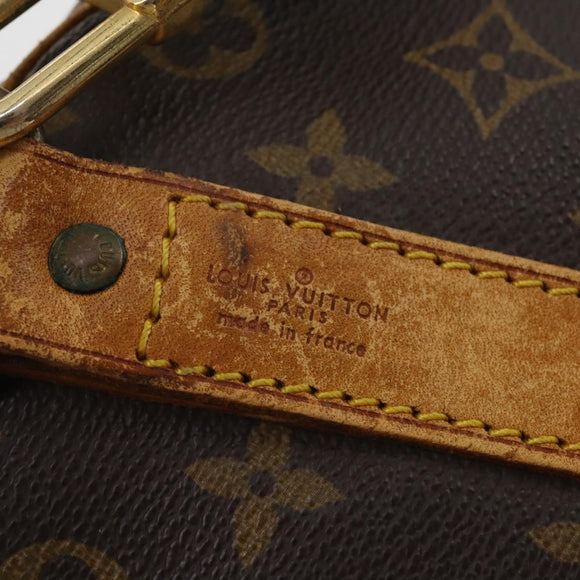 LOUIS VUITTON Monogram Keepall Bandouliere 50 Boston Bag M41416 LV Auth bs36266
