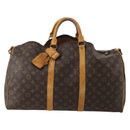 LOUIS VUITTON Monogram Keepall Bandouliere 50 Boston Bag M41416 LV Auth bs36266-13