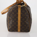 LOUIS VUITTON Monogram Keepall Bandouliere 50 Boston Bag M41416 LV Auth bs36266-3