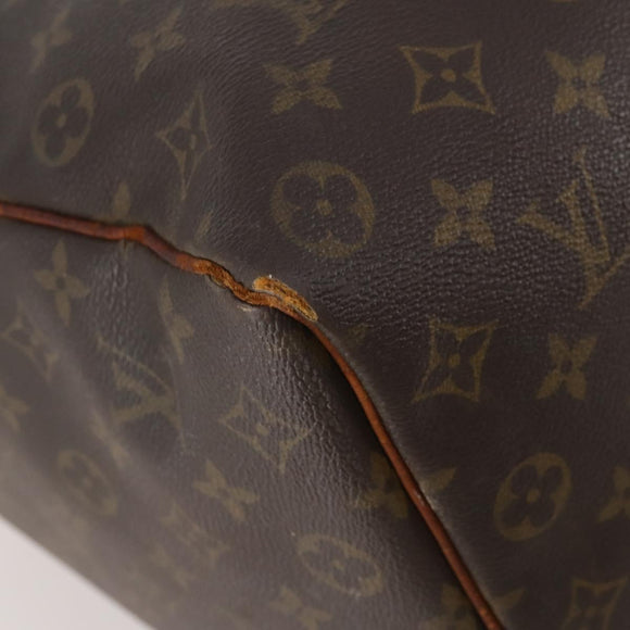 LOUIS VUITTON Monogram Keepall 50 Boston Bag M41426 LV Auth bs36267