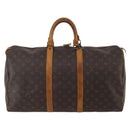LOUIS VUITTON Monogram Keepall 50 Boston Bag M41426 LV Auth bs36267-13