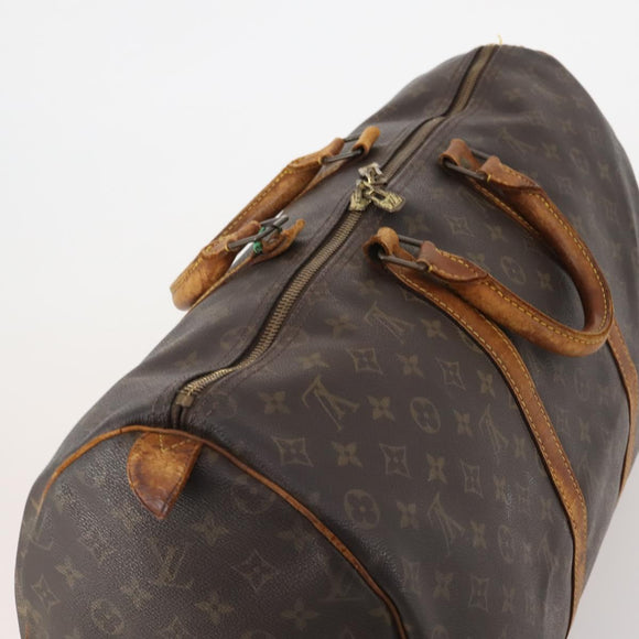 LOUIS VUITTON Monogram Keepall 50 Boston Bag M41426 LV Auth bs36267
