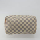 LOUIS VUITTON Damier Azur Speedy 25 Hand Bag N41534 LV Auth bs36269-5