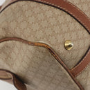 CELINE Macadam Canvas Hand Bag PVC Beige Gold Auth bs36271-13