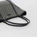 GUCCI GG Crystal Tote Bag Coated Canvas Navy Gold 197953 Auth bs36273-7