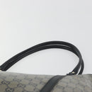 GUCCI GG Crystal Tote Bag Coated Canvas Navy Gold 197953 Auth bs36273-8