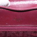 CARTIER Backpack Leather Bordeaux Gold Auth bs36274-22