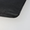GUCCI GG Canvas Guccissima Bag Leather Outlet Black Gold 239347 Auth bs36276-12