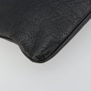 GUCCI GG Canvas Guccissima Bag Leather Outlet Black Gold 239347 Auth bs36276-13