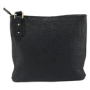 GUCCI GG Canvas Guccissima Bag Leather Outlet Black Gold 239347 Auth bs36276-3