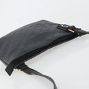 GUCCI GG Canvas Guccissima Bag Leather Outlet Black Gold 239347 Auth bs36276-6
