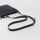 GUCCI GG Canvas Guccissima Bag Leather Outlet Black Gold 239347 Auth bs36276-7