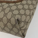 GUCCI GG Supreme Web Sherry Line Tote Bag PVC Beige 39 02 003 Auth bs36280-10