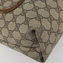 GUCCI GG Supreme Web Sherry Line Tote Bag PVC Beige 39 02 003 Auth bs36280-11