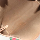 GUCCI GG Supreme Web Sherry Line Tote Bag PVC Beige 39 02 003 Auth bs36280-18