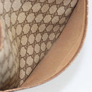 GUCCI GG Supreme Web Sherry Line Tote Bag PVC Beige 39 02 003 Auth bs36280-21