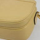 GUCCI Shoulder Bag Leather Ivory Gold 001 115 1515 Auth bs36281-10