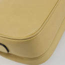 GUCCI Shoulder Bag Leather Ivory Gold 001 115 1515 Auth bs36281-13