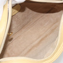 GUCCI Shoulder Bag Leather Ivory Gold 001 115 1515 Auth bs36281-16