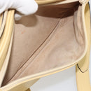 GUCCI Shoulder Bag Leather Ivory Gold 001 115 1515 Auth bs36281-22