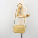 GUCCI Shoulder Bag Leather Ivory Gold 001 115 1515 Auth bs36281-24