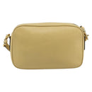 GUCCI Shoulder Bag Leather Ivory Gold 001 115 1515 Auth bs36281-3