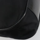 GUCCI Bamboo Hand Bag Nylon Black Silver 001 1998 1577 Auth bs36284-13