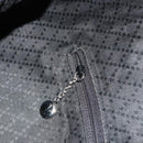 GUCCI Bamboo Hand Bag Nylon Black Silver 001 1998 1577 Auth bs36284-18