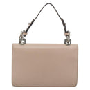 PRADA Hand Bag Safiano Leather 2way Pink Silver Auth bs36289-3