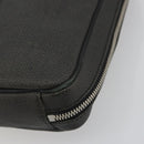 BVLGARI Business Bag PVC Gray Silver Auth bs36291-10
