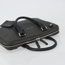 BVLGARI Business Bag PVC Gray Silver Auth bs36291-6