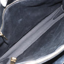 Miu Miu Matelasse Hand Bag Leather Black Gold Auth bs36292-10