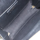 SAINT LAURENT Shoulder Bag Leather White Gold Auth bs36294-11