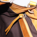 Chloe Hand Bag Leather Beige Gold Silver Auth bs36296A-24