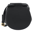BOTTEGA VENETA Shoulder Bag Leather Black Gold Auth bs36297V-2