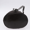 GUCCI Bamboo Hand Bag Nylon 2way Brown Silver 003 2854 0060 5 Auth bs36299A-5