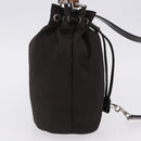 GUCCI Bamboo Hand Bag Nylon 2way Brown Silver 003 2854 0060 5 Auth bs36299A-3