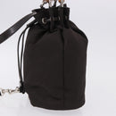 GUCCI Bamboo Hand Bag Nylon 2way Brown Silver 003 2854 0060 5 Auth bs36299A-4