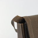 CELINE Shoulder Bag Leather Brown Gold Auth bs36300-14