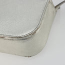 BALENCIAGA Camera Bag XS Every Day Bag Leather Silver 552372 Auth bs36305-17