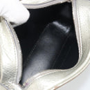 BALENCIAGA Camera Bag XS Every Day Bag Leather Silver 552372 Auth bs36305-11